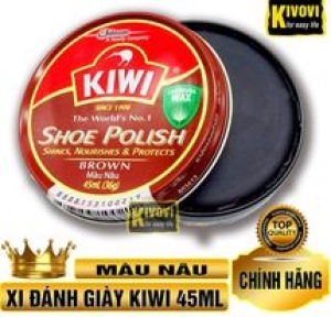 Xi đánh giày KIWI màu nâu 45ml