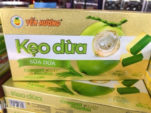 Kẹo dừa sữa dứa Yến Hương 300gr