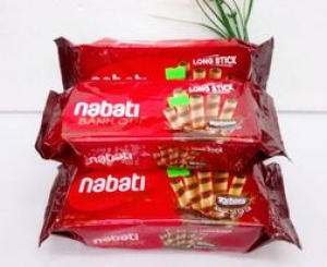 Bánh quế NABATI nhân socola 130gr( mua 1 tặng 1)