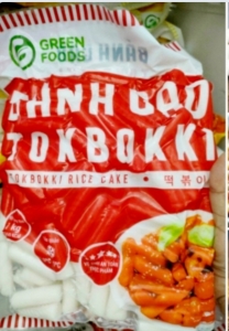 Bánh gạo Tokbokki Hàn Quốc 500gr