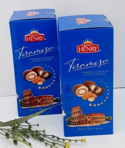 Kẹo chocolate Henry vị hạt nhân 180gr Malaysia 