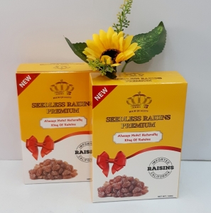 Nho khô Seedless Daisins 100gr màu vàng Ấn Độ 