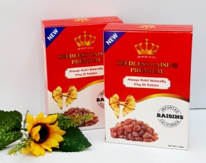 Nho khô Seedless Daisins 100gr màu đỏ Ấn Độ 