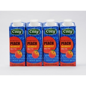 Trả sữa Peach 225ml 1lốc 4 hộp